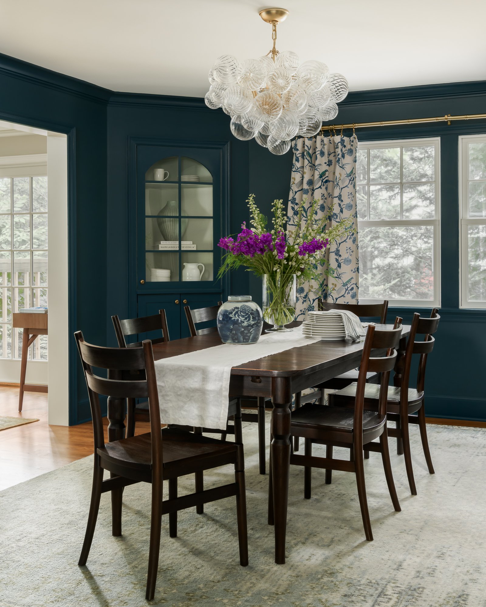 Interior renovation near Montclair NJ - designer room remodel